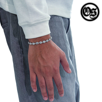 Cubic Teardrop Bracelets