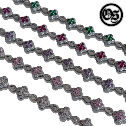 Icy Clover Bracelets