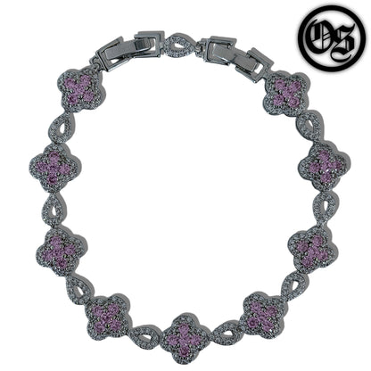Icy Clover Bracelets