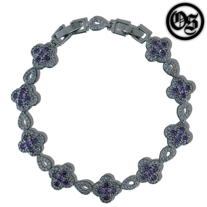 Icy Clover Bracelets