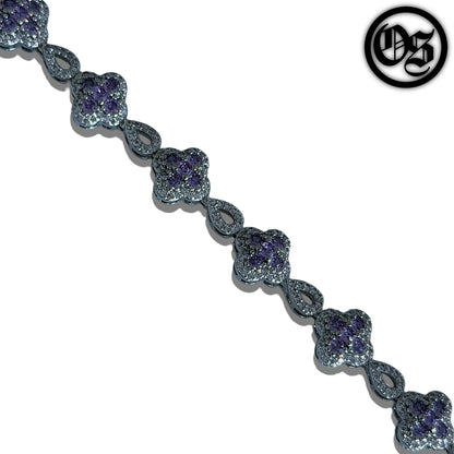 Icy Clover Bracelets