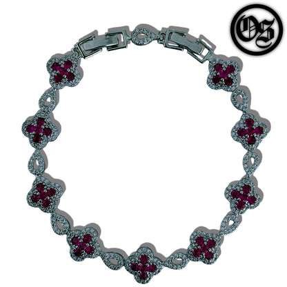 Icy Clover Bracelets