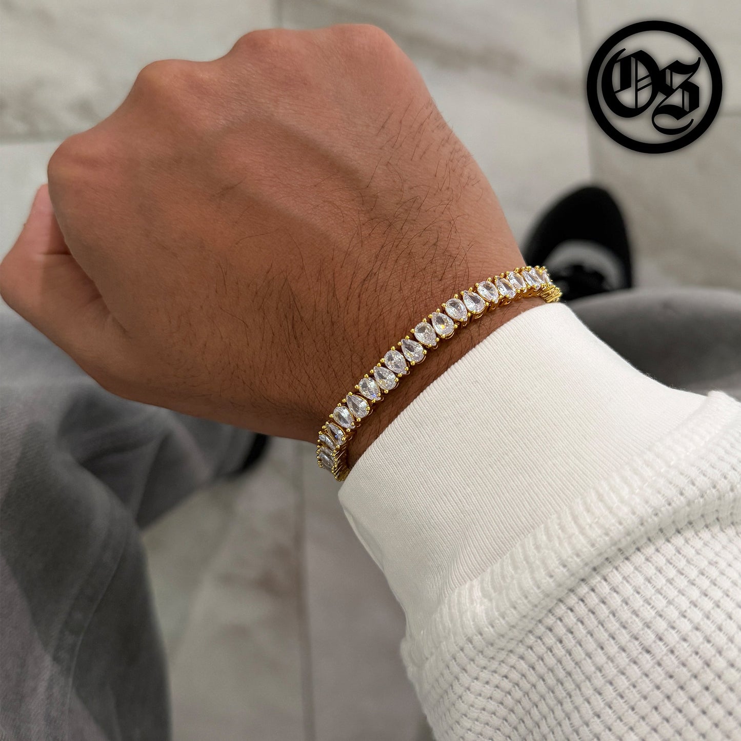 Pear Cut Bracelets