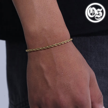 Rope Bracelets Gold | 2-6MM