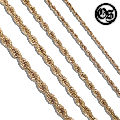 Rope Bracelets Gold | 2-6MM