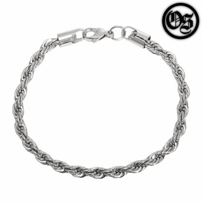 Rope Bracelets Silver | 2-6MM