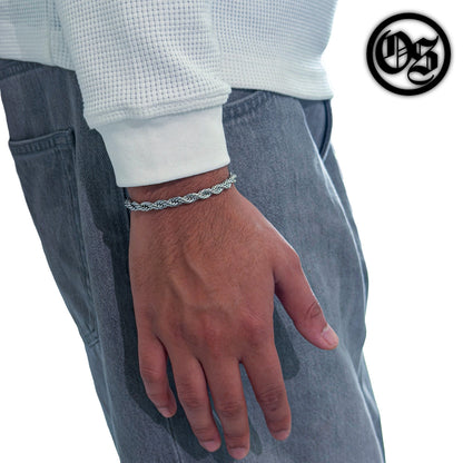 Rope Bracelets Silver | 2-6MM