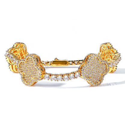Tennis Clover Bracelets